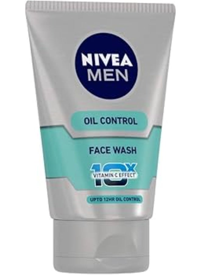 نيفيا غسول الوجه نيفيا للرجال للتحكم في زيوت البشرة بفعالية مضاعفة ١٠ مرات مع فيتامين سي، ٢٠٠ جرام. - Image 2